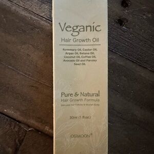 New in Package Veganic hair growth oil